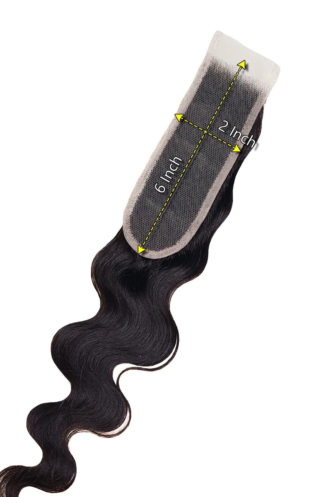 2x6 Transparent Royal Body Wave Closure