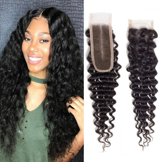 2x6 Transparent Royal Deep Wave Closure